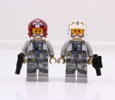 LEGO Star Wars 75204 Sandspeeder Pilot sw0882 & Gunner sw0881 Minifigures Lot