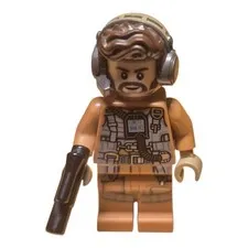 LEGO Star Wars Resistance Speeder Pilot (Nodin Chavdri) Minifigure