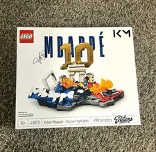 LEGO Kylian Mbappé Soccer Highlights (43013) 490 pcs Age 10+ Complete Set
