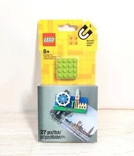 Lego Gear: LONDON Magnet Build Set #854012 Big Ben London Eye Retired Sealed 