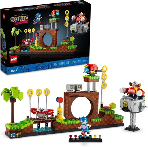 LEGO Ideas Sonic The Hedgehog Green Hill Zone #21331 Collectible Set (1125 PCS)