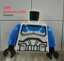 LEGO NEW White 501st Jet Trooper Torso (1x) 6311464 Minifigure Part 76382