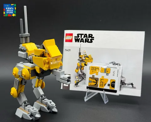 LEGO Star Wars Complete AT-RT Build Only from 75431 w/Instructions & Stickers