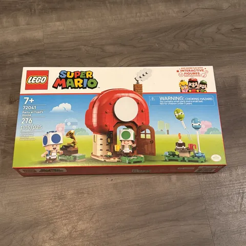 LEGO Super Mario Party at Toad’s House 72041 Building Toy Set 276pcs Ages 7+ NEW