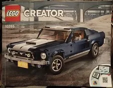 Lego Creator Ford Mustang 10265 Instruction Manual Book ONLY