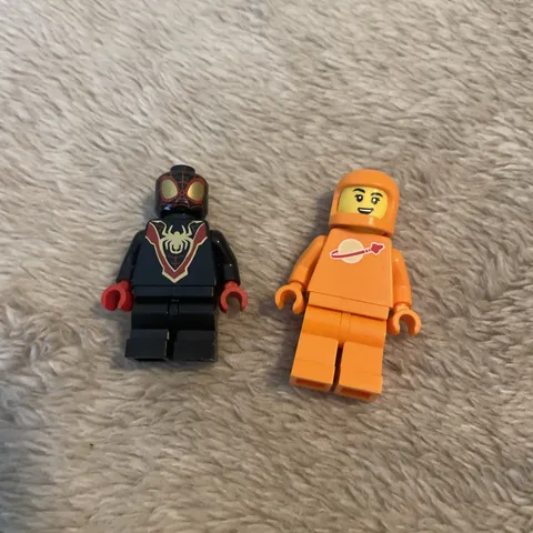 LEGO Lot Orange Astronaut Miles Spin Morales Minifigure Spider-Man 10794 sh0950