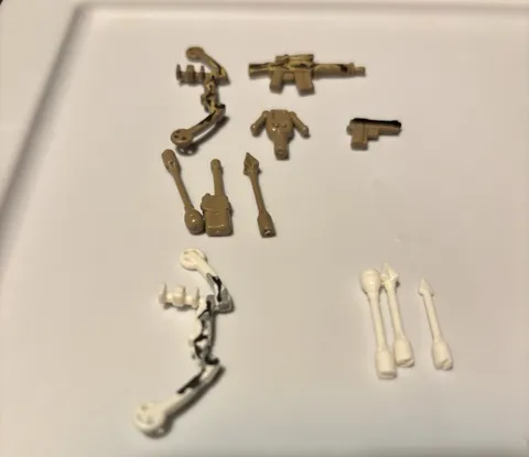 Lot of Custom Brick Forge Weapons and Tools. Used.