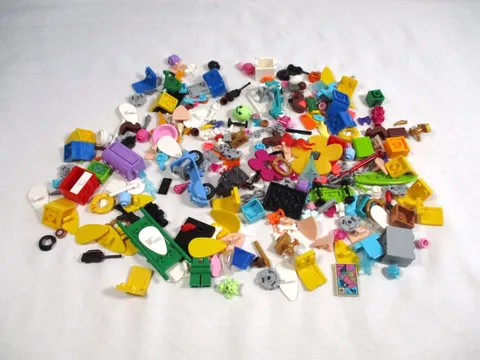 Lego Minifigure Accessories Mixed Lot 270+ Pieces Parts 4.8 ounces