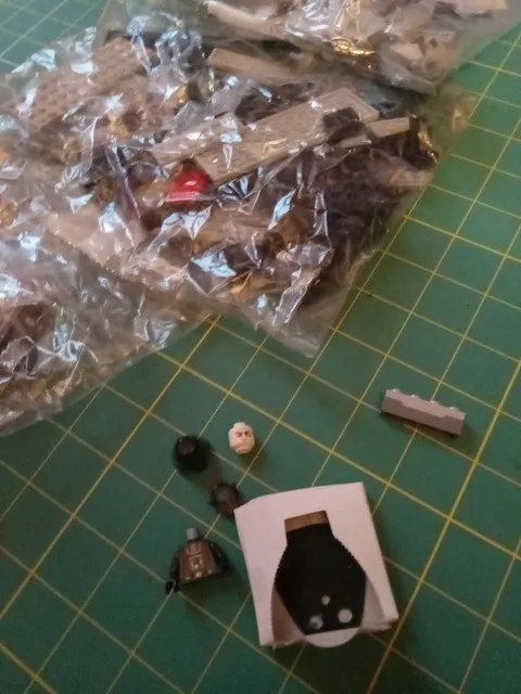LEGO Death Star. Lego Parts. Darth Vader & Cape. Star Wars 2015 Lego