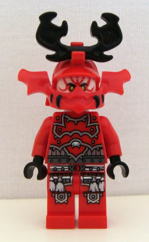 Lego Ninjago General Kozu Minifigure MISSING Top Torso Piece READ