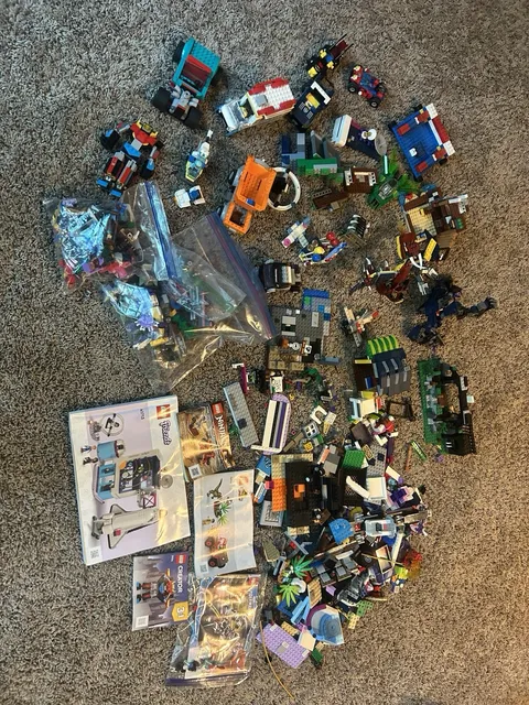 Large Lego Lot Batman Spiderman Minecraft Ninjago City Jurassic Park Friends +++