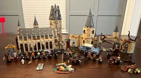 Lego Harry Potter 75953 75954 75950 Hogwart's Hall Whomping Willow Incomplete