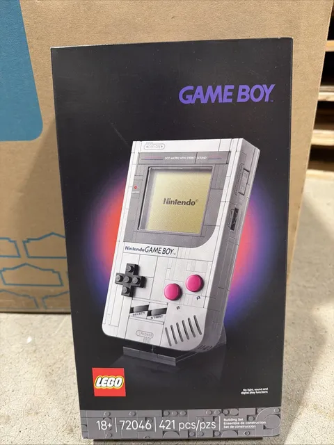 LEGO Nintendo Game Boy Retro Display #72046  Set (421pcs) – Brand New Sealed
