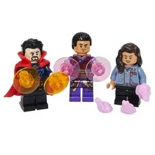 LEGO Marvel Minifigure Lot Doctor Strange Wong America Chavez 76205 Gargantos