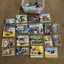 HUGE RARE LOT of Lego manuals city & creator AS Shown. VINTAGE