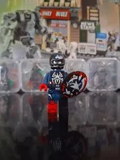 LEGO Marvel Venomized Captain America Minifigure sh1102 Daily Bugle 76342