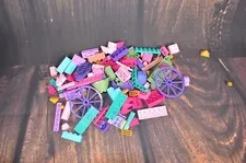 LEGO Friends Bulk Lot Building Bricks Blocks Genuine 3.4 ounces Pink Purple Etc