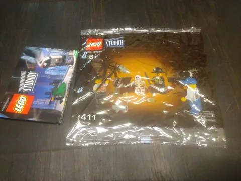 ⭐Lego Studios Pirates 1411 Polybag/Pamphlet Only Lot⭐