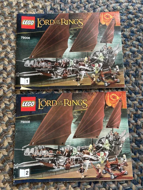 LEGO Lord Of The Rings Pirate Ship Ambush Instruction Manual