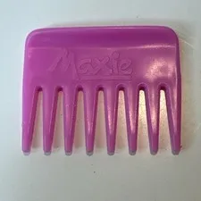 Maxie Doll Hair Comb Unisex OS Purple Vintage Hasbro 1980s Accessory Wide Tooth