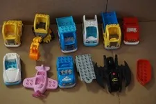 LEGO DUPLO Vehicle Lot of Vehicles Airplanes Cars Trucks Trailer Batwing