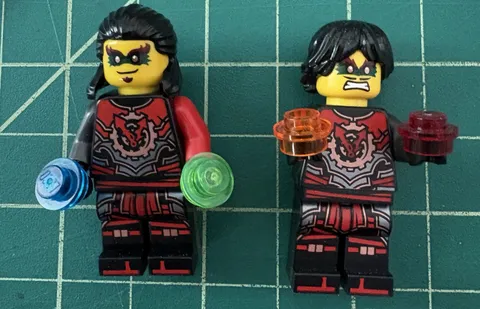 Lego Ninjago Minifigures - Young Acronix & Crux Time Twins - Old Town 71861