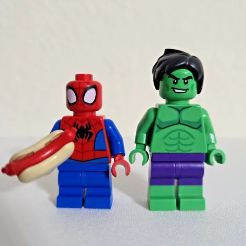 New LEGO Incredible Hulk & Spider-Man Minifigure ONLY from 10782 Marvel Avengers