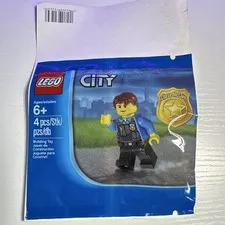 LEGO CITY Undercover Chase McCain Minifigure Promo Polybag 4 pcs 6+