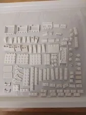 96 Vintage 1980s White Lego Lot