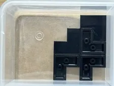 LEGO Parts - Black Tile 2 x 2 Corner - No 14719 - QTY 5