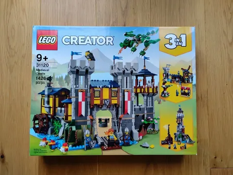 Lego 31120 Creator Medieval Castle New Sealed Retired