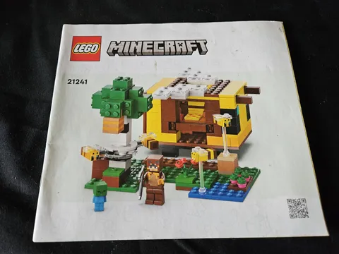 LEGO Minecraft: The Bee Cottage House Toy Animals (21241) INSTRUCTIONS ONLY