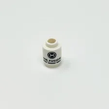 3062pb088 LEGO Parts Brick Round 1x1 Open Stud MR. FUSION White (1)