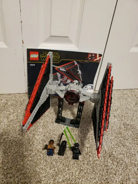 Lego 75272 Sith Tie Fighter With Manual 