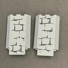 Lego 87421 Light Gray Replacement Parts Pieces Lot of 2