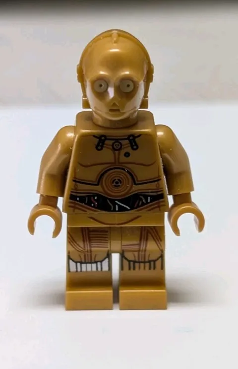 Lego SW0700 C-3PO Colorful Wires, Printed Legs Star Wars Minifigure 75192 75290