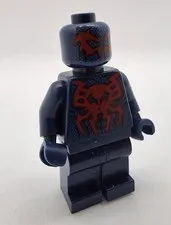 LEGO Marvel Minifigure : Spider-Man 2099 (sh0539) From Set 76114 Cracked READ