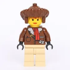 LEGO Adventurers Pippin Reed Orient Expedition Snow Mountains Minifigure 7412