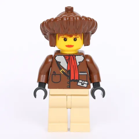 LEGO Adventurers Pippin Reed Orient Expedition Snow Mountains Minifigure 7412