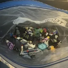 LEGO Bulk Lot Mixed Minifigures old Ninjago old Marvel, a little bit of old DC  