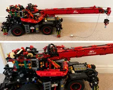 LEGO Technic 42082 Rough Terrain Crane – Built – As Is