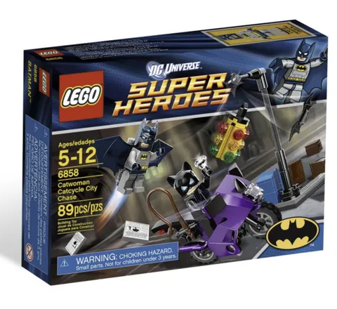 LEGO DC Super Heroes 6858 Catwoman Catcycle Chase Batman Retired New Sealed