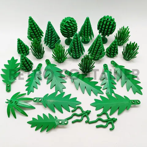 LEGO Vintage - Lot Trees Palms Foliage Vintage Castle Town Pirates KG