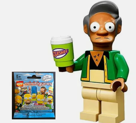 SEALED Lego minifigures Simpsons series 1 71005  Apu Nahasapeemapetilon NEW
