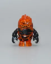 LEGO Firax Trans orange black Rock Monster Power Miners minifigure 8191 8189