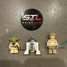 LEGO Star Wars Vintage Dagobah Lot Luke, R2-D2, Yoda FREE Shipping!!