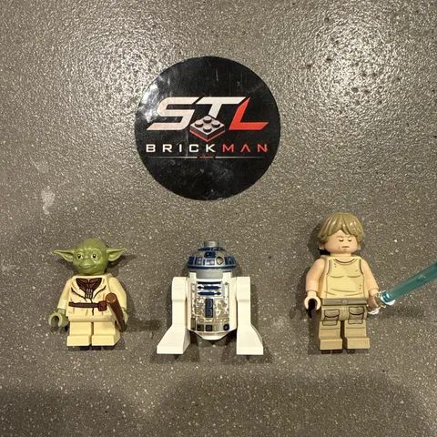 LEGO Star Wars Vintage Dagobah Lot Luke, R2-D2, Yoda FREE Shipping!!