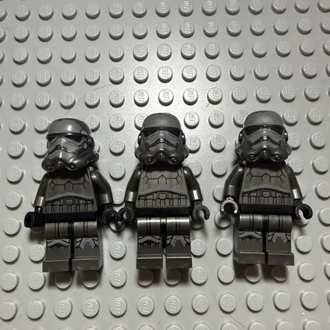LEGO Star Wars Imperial Shadow Stormtrooper Minifigure Retired Rare sw0603  x3