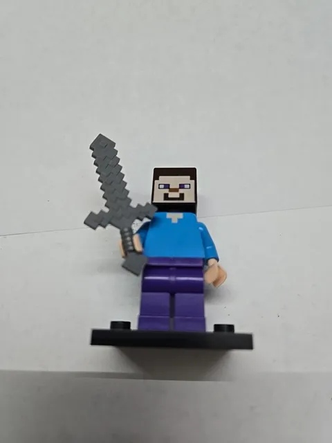 LEGO Minecraft Steve with Sword Minifigure