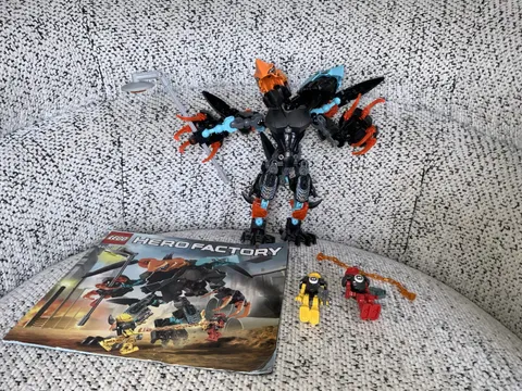 LEGO HERO Factory: Splitter Beast Vs. Furno & Evo (44021) 100% Complete